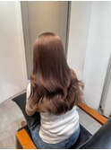 ブリーチ無しダブルカラー グレージュ