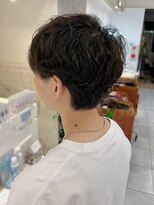 ネオリーブカフ 鶴ヶ峰店(Neolive caff)&nbsp;メンズショート×ニュアンスパーマ