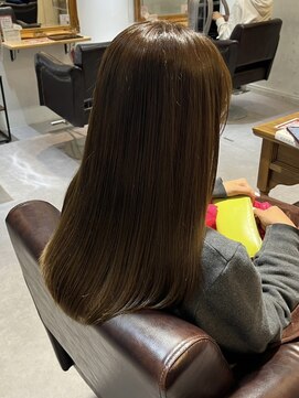 アビント バイ レシッド 武蔵小杉(abinto by rcid) 透明感カラー/TOKIOトリートメント/オリーブグレージュ