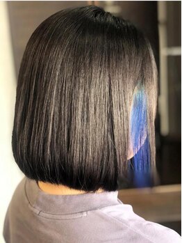 リンクス(LINKS)の写真/【発色抜群★ケアブリーチ+Wカラー¥15200】外国人風の柔らかい色味を得意とするLINKSで理想のstyleを実現♪