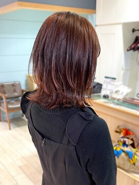 プラグ バイ ネオリーブ(plug by neolive) ボブルフ×髪質改善[髪質改善/縮毛矯正/韓国]H