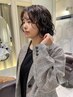 【ナチュラル質感】 カット+ダメージレス酵素パーマ ￥13200⇒
