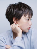 ピークアブー 銀座並木通り(PEEK-A-BOO) ベリーショート　黒髪　刈り上げ　