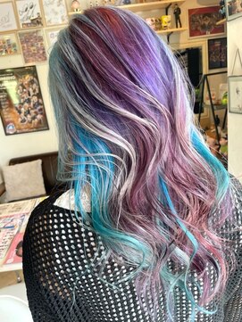 ヘア メイク ココ(hair make coco) カラフルに可愛く(*´▽｀*)♪♪