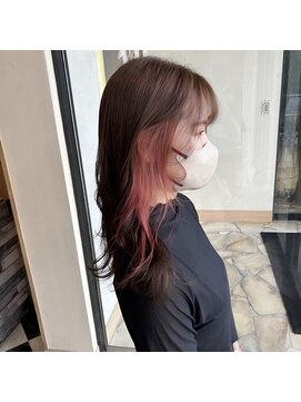 シャンプー ボーイ 宮崎柳丸店(SHAMPOO BOY) インナーカラー【宮崎市/ケアブリーチ】