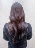 ロング美髪韓国ヘア顔周りレイヤーくびれヘア_ba547291