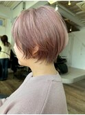 ◇大人可愛い20代30代40代50代前下がりショートボブ丸みショート