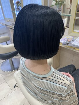 アッシュ 仙川店(Ash) 前上がりボブショートボブ髪質改善トリートメントツヤ髪艶髪