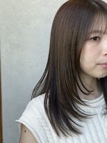 ランプヘアーデザイン(LAMP HAIR DESIGN)&nbsp;【LAMP HAIR DESIGN 堀田】オリーブカラー/フェイスレイヤー*