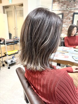 エイトタマプラ たまプラーザ店(EIGHT tamapla) 白髪ぼかし×シークレットハイライト×EIGHT渡辺