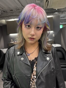 ロテ 名古屋 名駅店(Lote.) ミディアムヘア/デザインカラー/フェイスフレーミング/名古屋