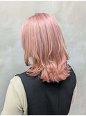 ペールピンク＊ミディアムレイヤー