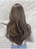 コントラスト極ハイライト☆ヘーゼルベージュ☆20代30代40代
