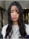 パーマ/ロングスタイル／レディース