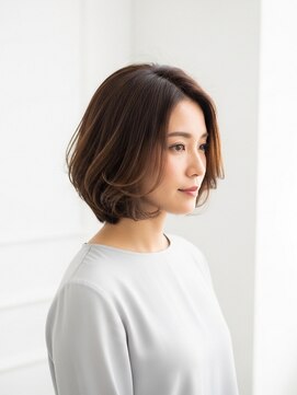 ヴィスコ(visco) 前髪なしボブ