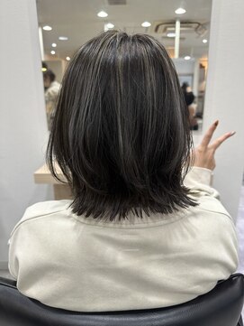 レト 梅田店(LETO) ハイライトボブ