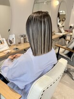 パプス ド コワフュール 川西能勢口店(Pap's de coiffeur) 根本が目立たないアンブレラカラー*