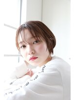 エクリ シセイドウ 麻布十番店(equri×SHISEIDO)&nbsp;【麻布十番】大人の丸みショートスタイル