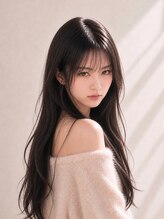 ウィーニード 栄(WENEED)&nbsp;韓国ヨシンモリ×艶感ブラックロング