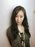 ☆カット+根元白髪染め+毛先イルミナカラー+ 2STEPトリートメント
