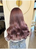 ラベンダーピンク「ロングスタイル」