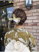 シニヨンヘアセット＆浴衣着付け