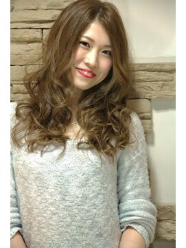 ヘアメイク マルナ 本店(HAIR MAKE MALUNA) 【MALUNA　はな】大人×スウィートロング