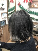 サロンド クラフト(salon de craft) 外ハネボブスタイル【グレージュカラー】