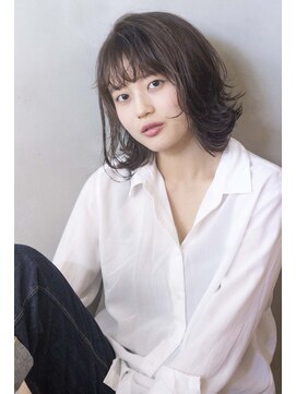 ハコ(haco) 外ハネ×アッシュ