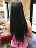 憧れのナチュラルなストレートスタイルに♪縮毛矯正＋カット ￥15000