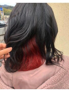 フェリーチェ ヘアー クリエイト(felice-hair create) インナーレッド