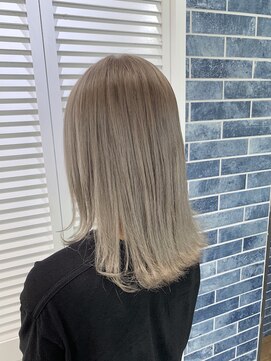 エイト 沖縄豊崎店(EIGHT toyosaki) 【EIGHT 豊崎】お客様スタイル_ホワイトグレー