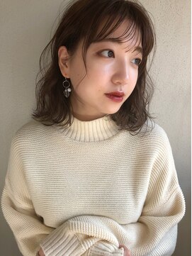 ワンインチ(1 inch) 【1inch】シースルーバング/ミディアムヘア（札幌/麻生）