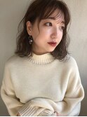 【1inch】シースルーバング/ミディアムヘア(札幌/麻生)