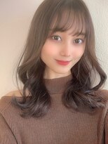 アフロート ディル(AFLOAT D'L)&nbsp;◎大人かわいい/シースルー前髪/アップバング/抜け感ヘア