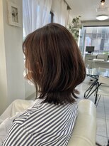 ヘアアンドメイク スタジオ ミムロ(HAIR&MAKE STUDIO MIMURO) お手入れ楽ちんウルフボブ