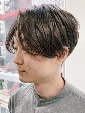バイフィフス 原宿/表参道(by fifth) ナチュラルセンターパート/刈り上げツーブロ/ニュアンスパーマ