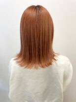 オーシャン 宇都宮店(Ocean)&nbsp;ワンブリーチで作る！キャロットオレンジ