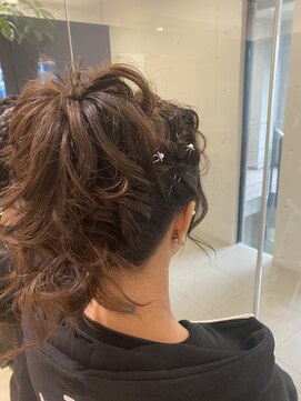 アキオドットヘアー(AKIO.hair) イベントにオススメ！　可愛いガーリーヘアアレンジセット！