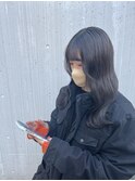 【YOKE】ディープグレー暗髪韓国ヘア20代30代