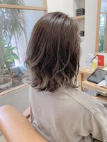 リール ヘアー 箱崎店(rire hair) デザインカラー×グレージュ