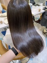 ロンドプランタン 恵比寿(Lond Printemps) ○ラベンダーミルクティー　くすみベージュ　髪質改善 縮毛矯正