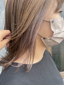 クララデアンシュシュ(Kurara de UN CHOU CHOU) 夏らしいインナーカラー