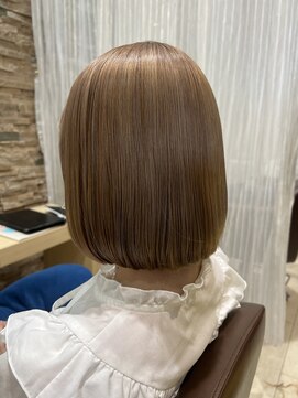 リリアン(ReLien) ミルクティーブラウン×髪質改善トリートメント