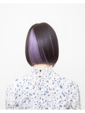 ルプラ ガーデン(le-pla garden) インナーカラー#切りっぱなしボブ#ケアブリーチ#ダブルカラー