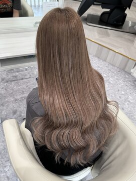 ココ エクステンション(coco extension) エクステでハイトーンロング