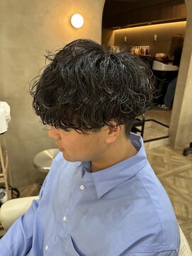 ラヴィズム 名駅店(LUVISM) 名古屋/メンズカット/メンズパーマ/波巻きパーマ/眉毛