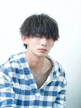 アルファ 新宿(alpha) フェザーパーマ/刈り上げセンターパート/サーフカール[新宿]