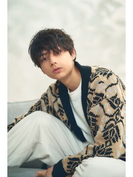 ガーデン タチカワ(garden tachikawa) マッシュ/センターパート/波巻き/毛流れ