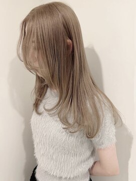 ペレ 梅田(PELE) 前髪/アンブレラカラー/こなれミディ/イメチェン/ウェーブパーマ